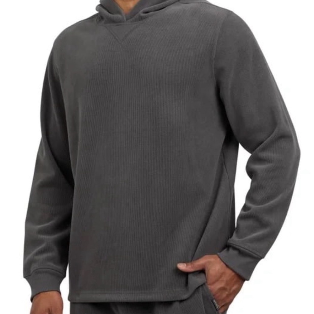 Eddie Bauer Men’s Lounge Hoodie- Gray (S & M) NWT